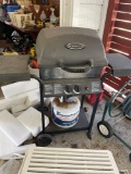 Huntington grill and propane tank