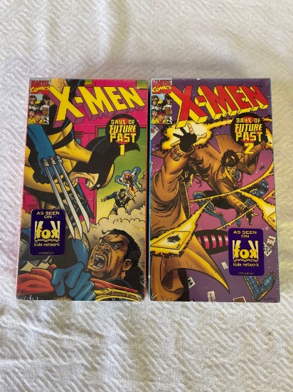 X-Men Days of Future Past 1-2 VHS Sealed New