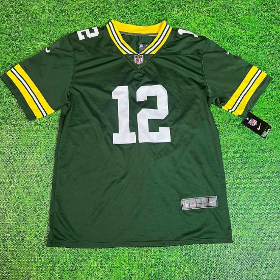 Nike Aaron Rodgers Green bay packers jersey nwt size large