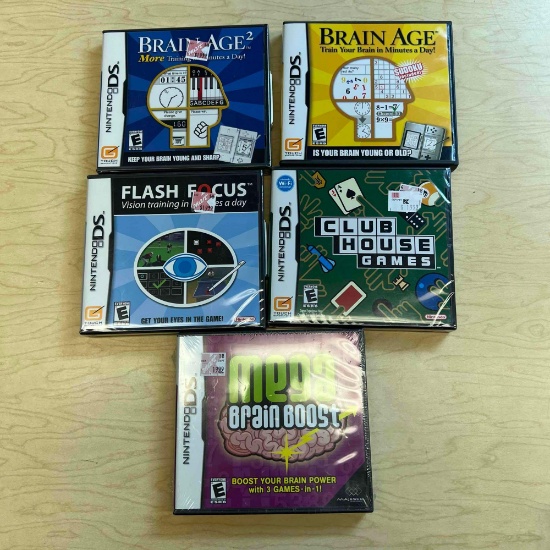 sealed nintendo DS games