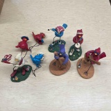 lot of patriotic russ birds