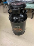 large painted milk can. ford models