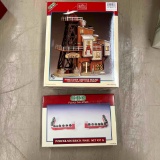 vintage lemax mine and brick walls