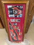 vintage dale Earnhardt JR framed pennant and cards