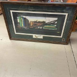 frame golf print larger