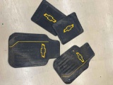 rubber black chevy floor matts