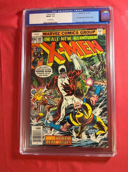 X-Men CGC Graded Key Comic