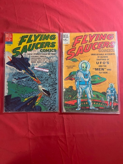 Vintage Dell Flying Saucers Comics (2)