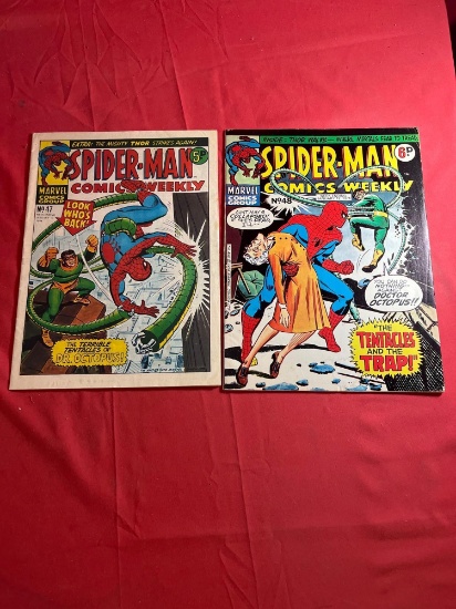 Spider-Man Comics Weekly Pence Variants