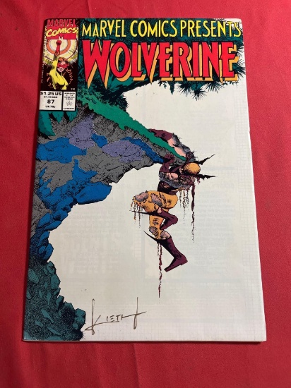 Signed Marvel Comics Presents Wolverine