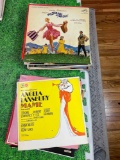 large lot of vinyl records