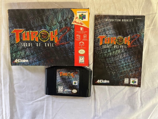 Turok 2 Nintendo 64 Game