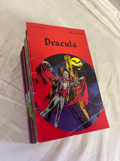 Horror and Classic Paperback Book Set