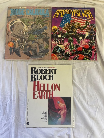 Apocalypse War, Judge Caligula and Hell On Earth TPbs
