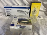 New Toner Cartridge, Vintage Phone and Letter Tray