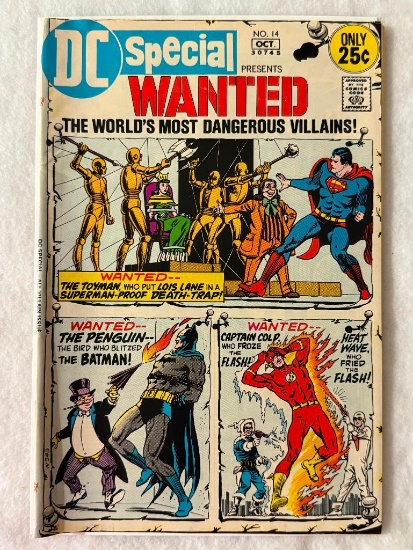 Comic - DC SPECIAL #14 (1971) in approx. VF- cond;