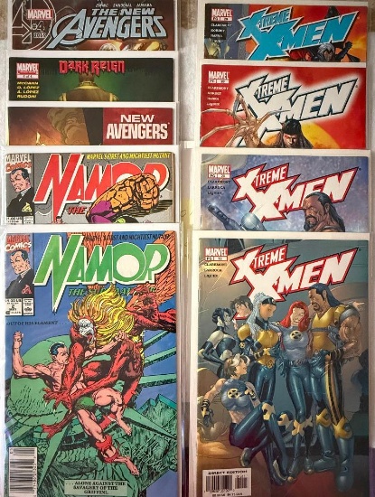 Mixed Marvel Lot of 9 comics. Approx. Value Range: $25 - 50
