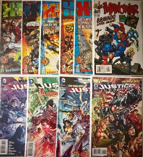 Mixed DC/Acclaim Lot of 10 comics. Approx. Value Range: $35 - 70