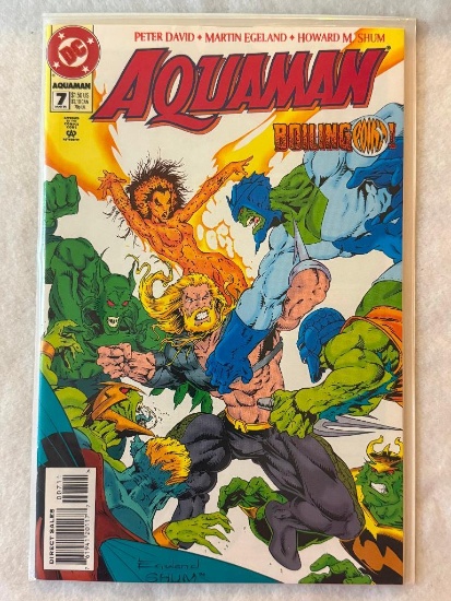 DC Aquaman Lot of 5 comics. Approx. Value Range: $15 - 30