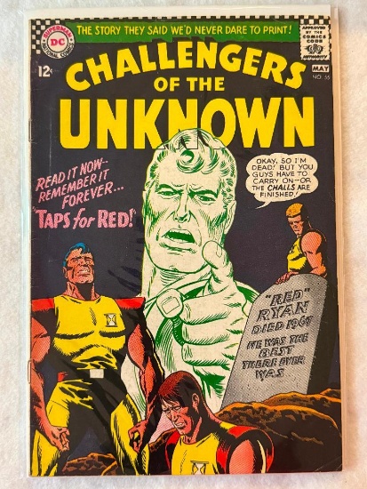 DC Challengers of the Unknown Lot of 3 comics. Approx. Value Range: $35 - 70