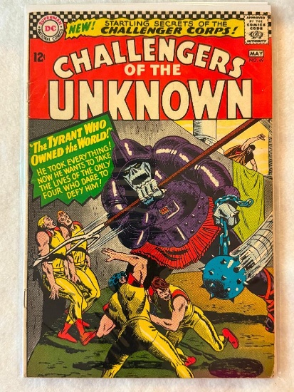 DC Challengers of the Unknown Lot of 3 comics. Approx. Value Range: $40 - 80
