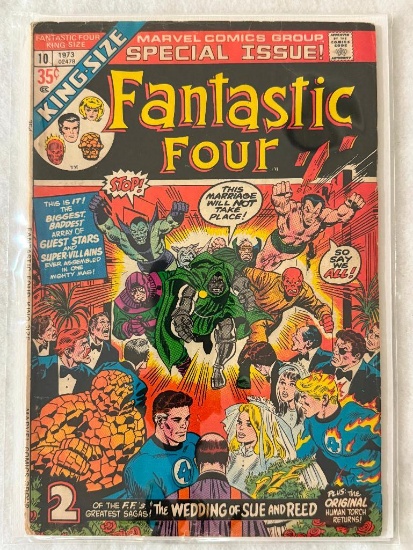 Marvel Fantastic Four Lot of 4 comics. Approx. Value Range: $25 - 50