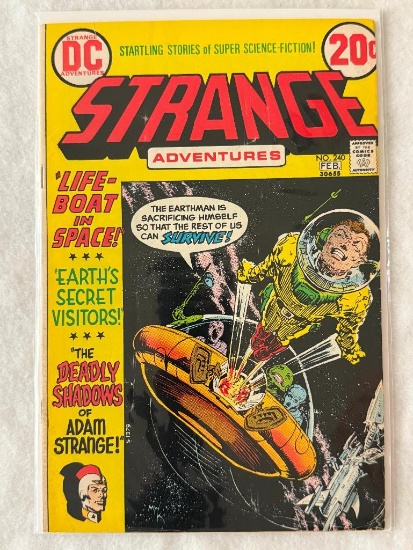 Adam Strange Lot of 3 comics. Approx. Value Range: $15 - 30