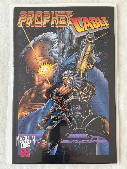Mixed Image/Marvel Lot of 5 comics. Approx. Value Range: $15 - 30