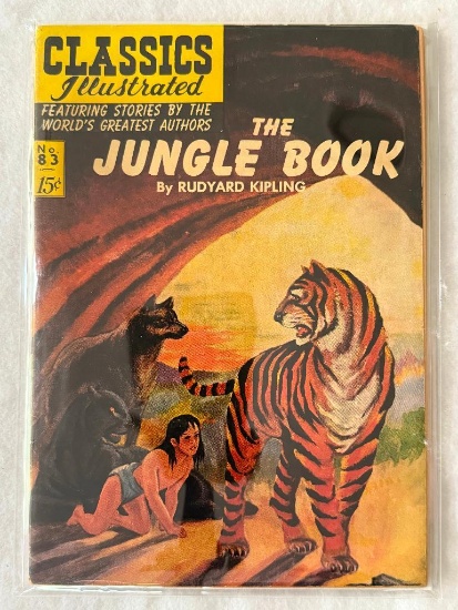 Classics Illustrated Lot of 5 comics. Approx. Value Range: $45 - 90