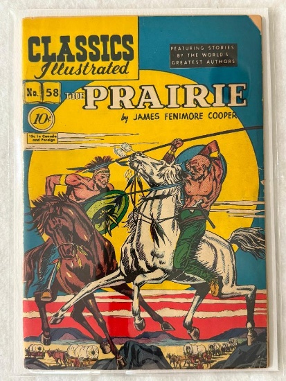 Classics Illustrated Lot of 5 comics. Approx. Value Range: $45 - 90
