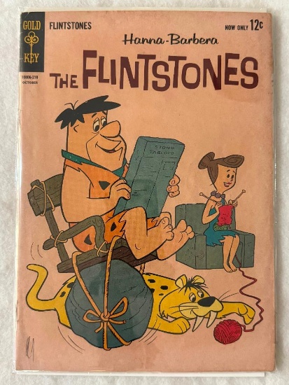 Comic - FLINTSTONES #7 (1962) in approx. VG/F cond;