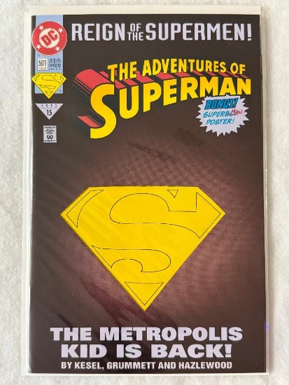 Mixed DC Lot of 4 comics. Approx. Value Range: $15 - 30