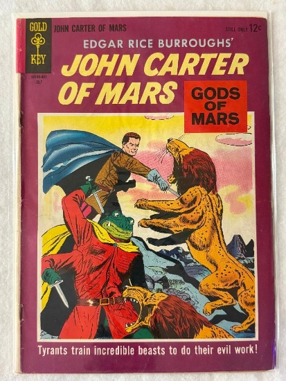 John Carter Lot of 2 comics. Approx. Value Range: $20 - 40