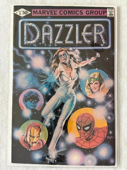 Comic - DAZZLER #1 (1981) in approx. VF+ cond;