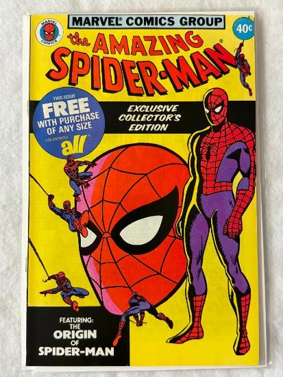 Comic - AMAZING SPIDERMAN ALL DETERGENT GIVEAWAY #1 (1979) in approx. NM+ cond;