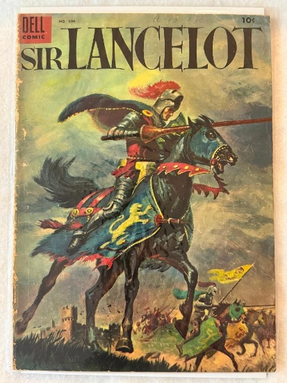 Four Color Lancelot Lot of 2 comics. Approx. Value Range: $35 - 70
