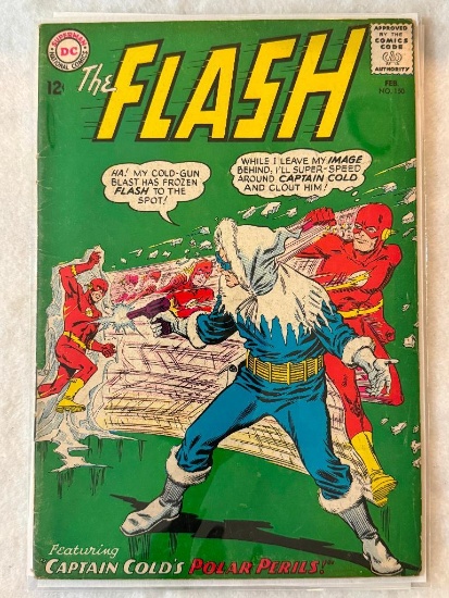Comic - FLASH #150 (1965) in approx. VG cond;