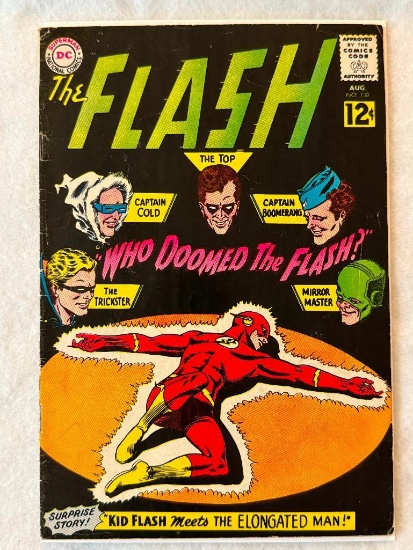 Comic - FLASH #130 (1962) in approx. VG/F cond;
