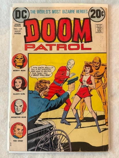 Doom Patrol Lot of 6 comics. Approx. Value Range: $15 - 30