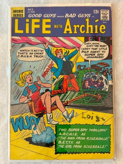 Life with Archie Lot of 2 comics. Approx. Value Range: $25 - 50