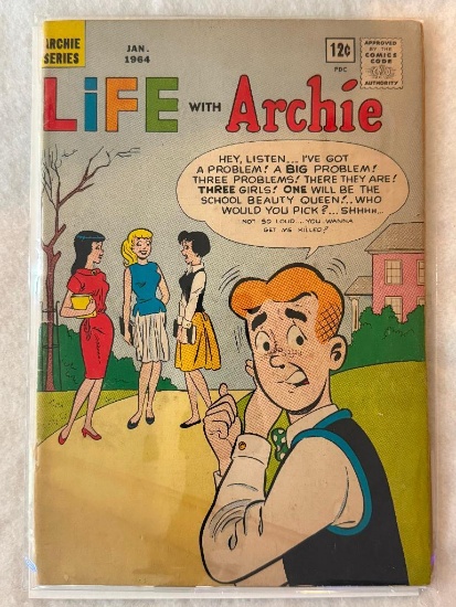 Life with Archie Lot of 3 comics. Approx. Value Range: $20 - 40
