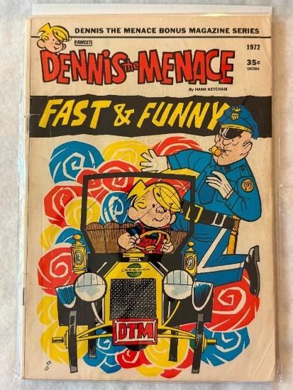 Dennis the Menace Lot of 5 comics. Approx. Value Range: $15 - 30