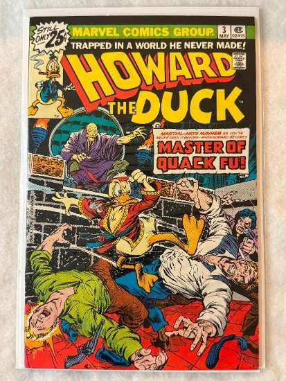 Comic - HOWARD THE DUCK #3 (1976) in approx. NM- cond;