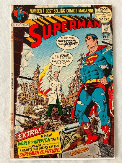 DC Superman Lot of 2 comics. Approx. Value Range: $20 - 40