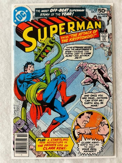 Comic - SUPERMAN #328 (1978) in approx. VF+ cond;