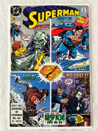 DC Superman Lot of 3 comics. Approx. Value Range: $15 - 30