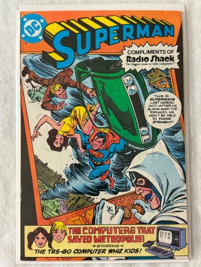 Mixed DC Superman Lot of 4 comics. Approx. Value Range: $15 - 30