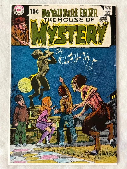 Comic - HOUSE OF MYSTERY #186 (1970) in approx. F cond;