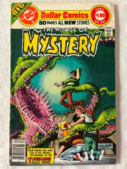 Comic - HOUSE OF MYSTERY #251 (1977) in approx. VG/F cond;