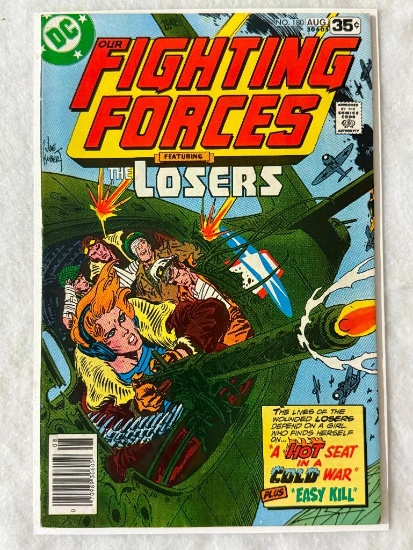 Comic - OUR FIGHTING FORCES #180 (1978) in approx. VF cond;